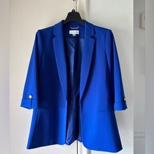 Calvin Klein Women's Royal Blue Suit Jacket